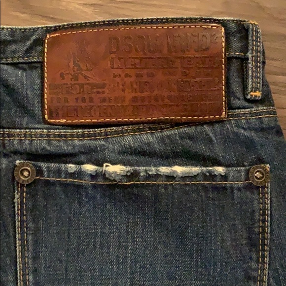 DSQUARED jeans, straight leg, size 52 IT/36 US - Picture 5 of 9